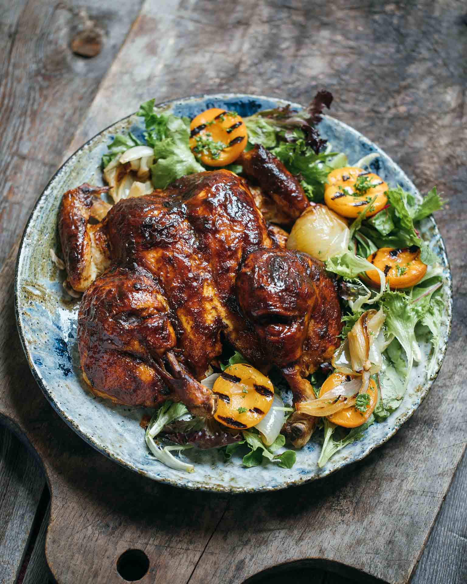 Apricot Barbecued Chicken Apricot Barbecued Chicken