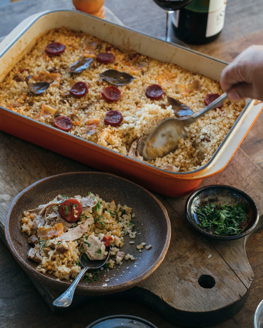 Braga-style duck rice Braga-style duck rice