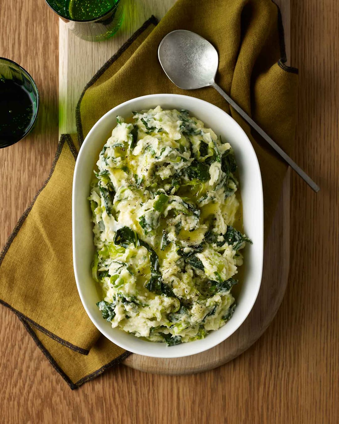 Green vegetable colcannon Green vegetable colcannon