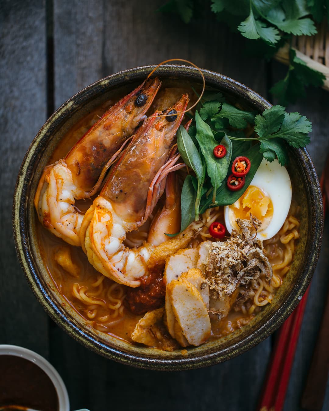 10-minute Chilli Prawn Laksa from Instant Noodles 10-minute Chilli Prawn Laksa from Instant Noodles