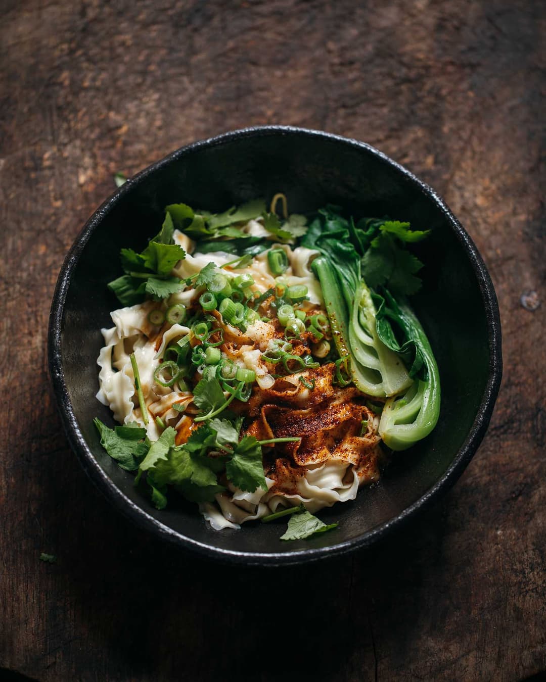 Oil-sprinkled noodles Oil-sprinkled noodles